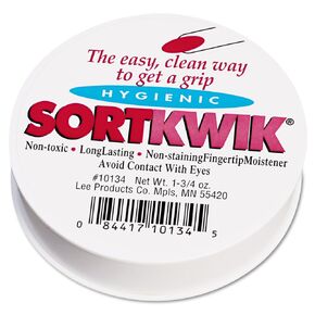 Lee Sortkwik Anti-Bacterial Odorless Non-Toxic Fingertip Moistener with Non-skid Back, 1-3/4 oz in Kuwait