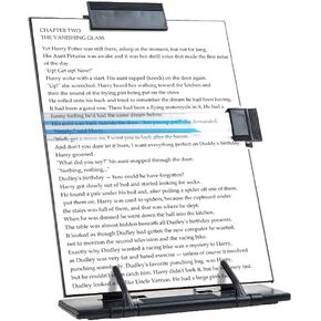 Barelove Document Holder Paper Stand with 7 Adjustable Positions, Black Metal Paper Holder Stand for Desk When Typing for Reading A4 Letter, Books, Music Sheet, Receipts, Textbooks