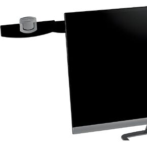 3M Monitor Mount Document Clip, 30 Sheet Capacity, Black (DH240MB)