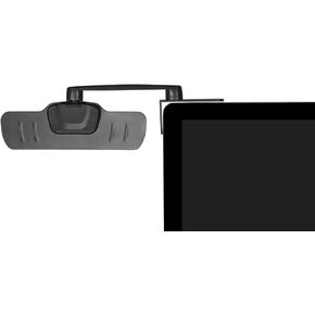 Mount-It! Monitor Document Holder Clip - Paper and Copy Holder Attachment for Typing with 3M Adhesive Sticker, Swivel 360 Degrees, Left and Right Side Mounting (MI-9005)