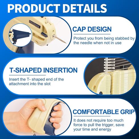 Tagging Gun for Clothing, Tag Gun for Clothing, Retail Price Tags for Clothes with 6 Needles & 3500pcs 2" Barbs Fasteners Perfect for Warehouse, Consignment, Garage, Store, Boutique in Kuwait