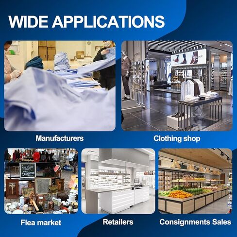 Tagging Gun for Clothing, Tag Gun for Clothing, Retail Price Tags for Clothes with 6 Needles & 3500pcs 2" Barbs Fasteners Perfect for Warehouse, Consignment, Garage, Store, Boutique in Kuwait