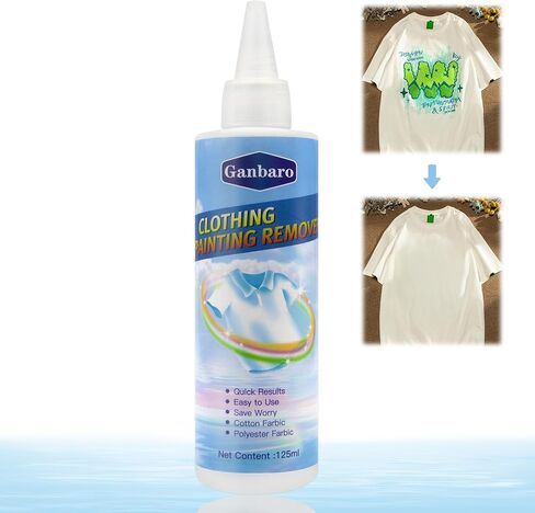 Vinyl Lifter for Fabric, Vinyl Remover for Heat Transfer Vinyl, Heat Transfer Vinyl Remover for Fabrics Removes Sticker, Decals, Graphics (3.38 fl oz) in Saudi Arabia