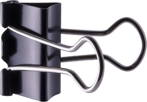 Officemate Small Binder Clips, Black, 12 Boxes of 1 Dozen Each (144 Total) (99020) in Kuwait