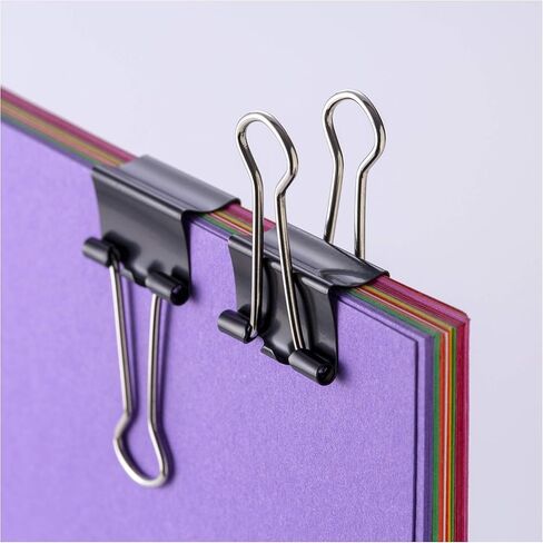 Officemate Small Binder Clips, Black, 12 Boxes of 1 Dozen Each (144 Total) (99020) in Kuwait