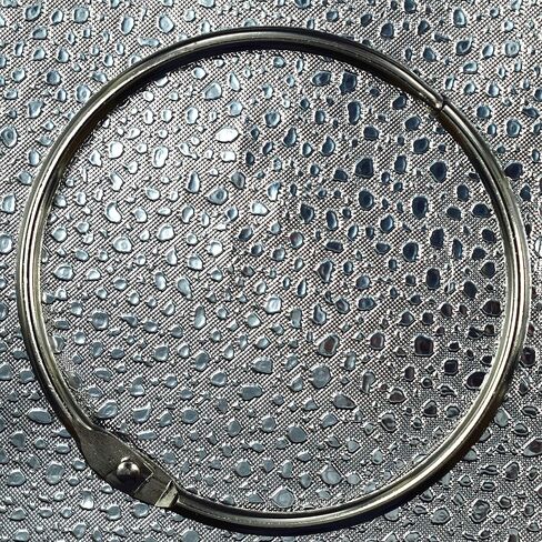 Book Binder Rings 2 Inch Office Loose Leaf Ring（20 Pack） Nickel Plated Silver in Kuwait