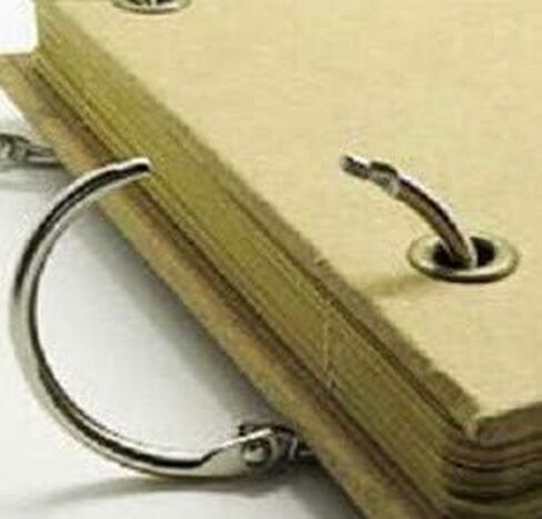 Book Binder Rings 2 Inch Office Loose Leaf Ring（20 Pack） Nickel Plated Silver in Kuwait