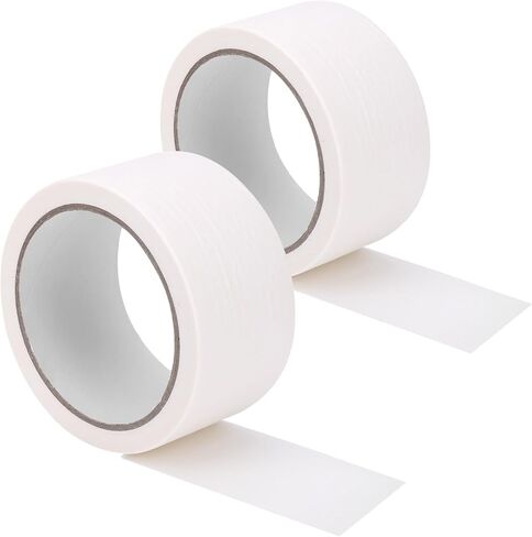 2 قطعة كتاب ملزم الشريط الأبيض كتاب شريط لاصق 2 بوصة واسعة كتاب العمود الفقري الشريط القماش كتاب طقم تصليح للكتب والملفات DIY بها بنفسك in Kuwait