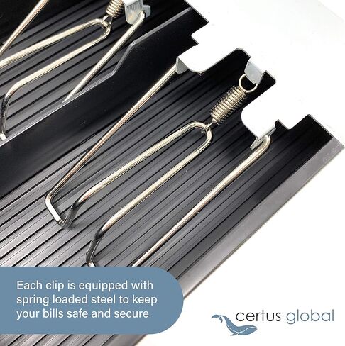 Certus Global Cash Drawer Insert Tray 4 Bills/5 Coins- 11.81" x 10.13" x 2.19" in Kuwait