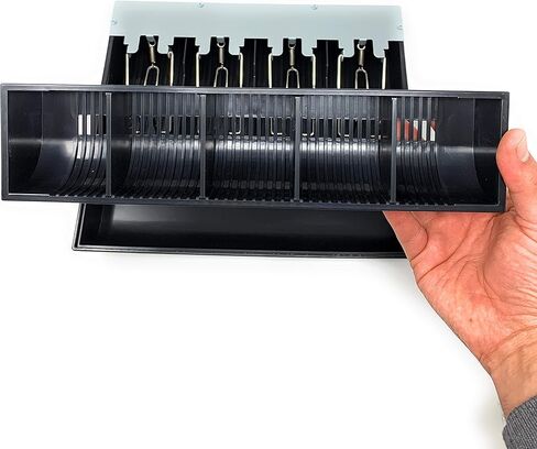 Certus Global Cash Drawer Insert Tray 4 Bills/5 Coins- 11.81" x 10.13" x 2.19" in Kuwait