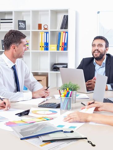 JARLINK 20 Pack 10 Colors Zipper Mesh Document Pouch, 6x9 Inch/A5, Plastic Water-Resistant File Bags, for School Office Supplies, Cosmetics Travel Storage, Assorted Color in Kuwait