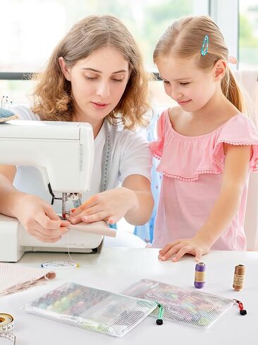 JARLINK 20 Pack 10 Colors Zipper Mesh Document Pouch, 6x9 Inch/A5, Plastic Water-Resistant File Bags, for School Office Supplies, Cosmetics Travel Storage, Assorted Color in Kuwait