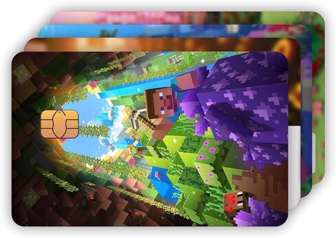 ملصق بطاقة مارسيليا (4 قطع) غطاء بطاقة مارسيليا برؤوس مربعة - ملصق فينيل للنقل، بطاقة المفتاح، بطاقة الخصم، غلاف بطاقة الائتمان - تغطية شخصية - نحيف للغاية in Kuwait