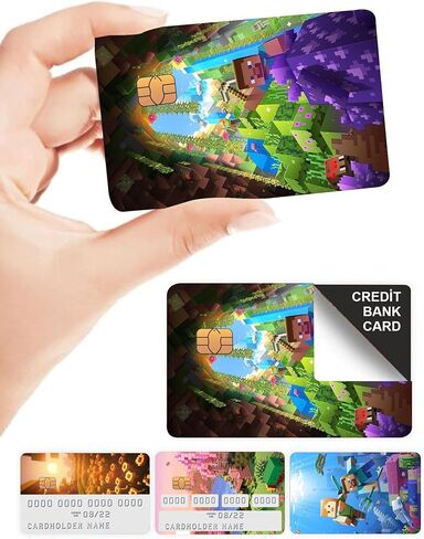 ملصق بطاقة مارسيليا (4 قطع) غطاء بطاقة مارسيليا برؤوس مربعة - ملصق فينيل للنقل، بطاقة المفتاح، بطاقة الخصم، غلاف بطاقة الائتمان - تغطية شخصية - نحيف للغاية in Kuwait