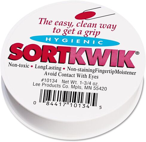 Lee Sortkwik Anti-Bacterial Odorless Non-Toxic Fingertip Moistener with Non-skid Back, 1-3/4 oz in Saudi Arabia