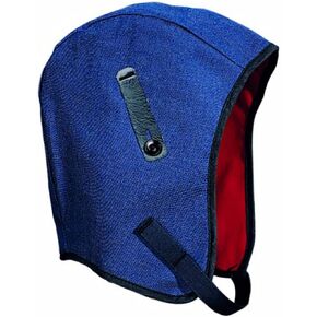 Mutual WL3-45 Kromer. Hard Hat Winter Liner with Denim Regular Nape, Blue
