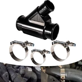 أنبوب Y-مبرد مزدوج المبرد متوافق مع دودج رام 2500 3500 6.7L الكمون ديزل 2013 2014 2015 2016 2017 2018 2019 2020 أسود