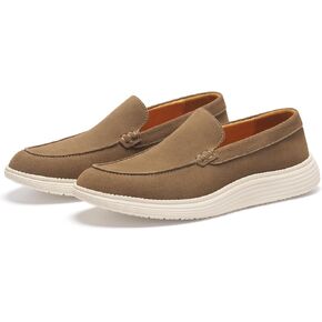 Journey West Men's Comfort Casual Slip-on Suede Leather Loafers Shoes for Men