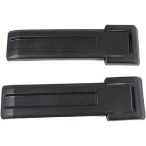 Tailgate Rear Door Spare Tire Holder Hinge Decoration Cover Trim Car Accessory for Jeep Wrangler JK JKU 2007-2017 2/4-Door Black