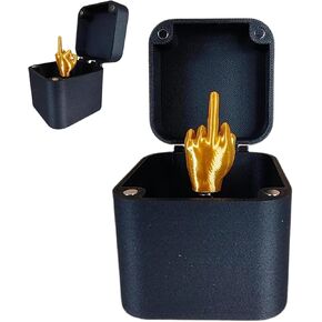 Middle Finger in a Box,Middle Finger Surprise Gift Box,Annoying Gift Box,Gag Gift Box,Spoof Hand Prank Pop Up Gift with Box for Adults,Funny Prank Gift Box for Office Desktop Decor (1Pc) in Kuwait