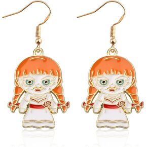 KEYCHIN Chucky And Bride Earrings Chucky Fans Gifts Chucky Pendant Jewelry Horror Killer Gifts