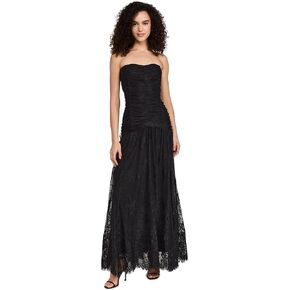 byTiMo Women's Lace Rouching Gown