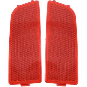Left & Right Rear Bumper Reflector Compatible with Mercedes Benz printer 2500 3500 Base 2010-2018 Replaces 9068260140 9068260040