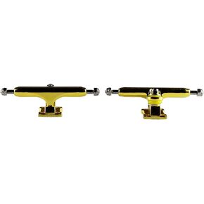 Fingerboards Parts Professional Prince II Trucks (34mm) + Update Self-locking Nuts (Golden Yellow)