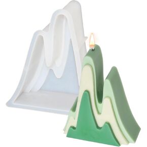 Creative Snow Mountain Candle Silicone Mold for Handmade Candle Making - Unique DIY Craft Tool