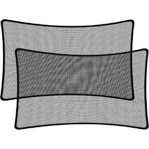 قطعتان من ظلال نافذة السيارة المغناطيسية الطويلة للغاية مقاس 34 × 18 بوصة، نافذة جانبية للسيارة عالمية، ظل شمسي، أغطية نوافذ السيارة، شبكة نافذة السيارة، واقي الشمس للسائق والركاب in Kuwait