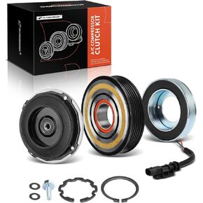 A-Premium Air Conditioner AC Compressor Clutch Kit Compatible with Chevrolet Malibu 2016-2022 1.5L
