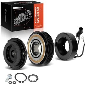 A-Premium Air Conditioner AC Compressor Clutch Kit Compatible with Hyundai Veloster 2015 2016 2017