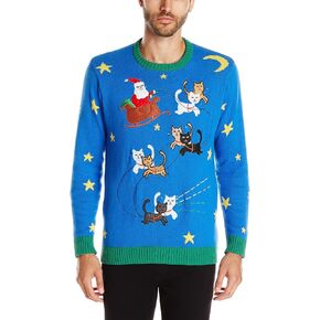 Blizzard Bay Men's Ugly Christmas Sweater Light Up