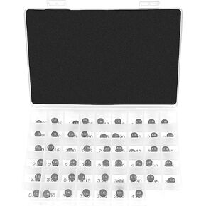 Road Passion 9.48mm Valve Shims Kit 156 Pieces 1.2mm-4mm for Kawasaki ZX1200 Ninja ZX-12R 2000-2005 / ZX1400 Ninja ZX-14 2006-2010
