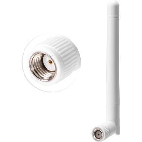 Bingfu Dual Band WiFi Antenna 2.4GHz 5.8GHz 3dBi RP-SMA Antenna + U.FL IPX IPEX to RP-SMA Cable + PCI Back Slot Cover for WiFi Router Wireless Mini PCI Express PCIE Network Card Adapter