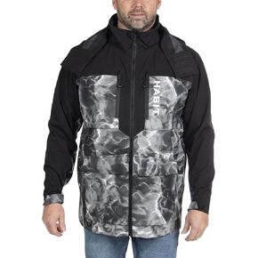 HABIT Men’s Angler’s Bluff Rain Jacket