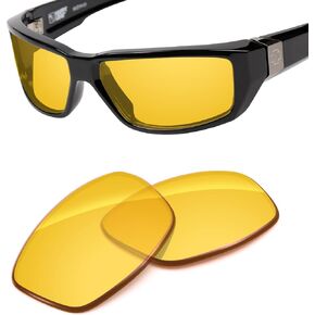 Performance Replacement Lenses Compatible with Spy Optic Dirty Mo - Transparent Yellow