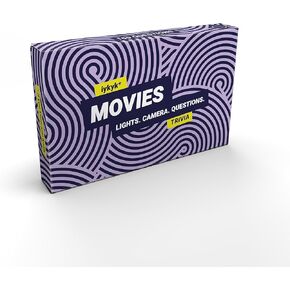 iykyk Movies - Ultimate Movie Quiz Game - 150 Cards Covering Classic Movies to Modern Blockbusters - Twist on Classic Quiz - Ideal for Game Nights and Travel - Show Off What You Know About Movies