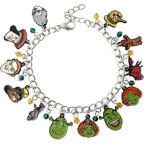 JDHFJFH Bracelet Metal Anime Horror Charm Bracelet Chain for and Women