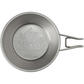 Snow Peak Sierra Cup - Stainless Steel Camping Cup with Lines for Measuring - Durable & Ultralight Camping Cookware Equipment