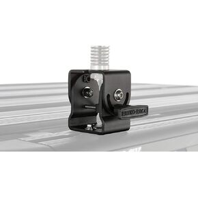 Antenna or LED Fog Light Mounting Bracket from Rhino-Rack, Folding, Fits Pioneer Platform, Vortex & Heavy Duty Bars, for CB Radio Antenna, LED Fog Lights, Truck LED Lights, & More (43196)