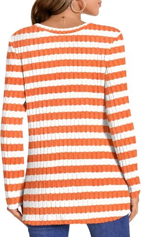 HOTGIFT Womens Winter Tunic Tops Long Sleeve Crewneck Shirts Casual Comfortable Tops Lightweight Blouse in Kuwait