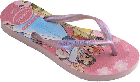 Havaianas Kids Slim Princess Flip Flops - Peony Rose - 13C/1Y in Saudi Arabia