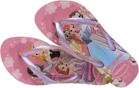 Havaianas Kids Slim Princess Flip Flops - Peony Rose - 13C/1Y in Saudi Arabia