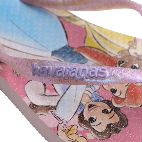 Havaianas Kids Slim Princess Flip Flops - Peony Rose - 13C/1Y in Saudi Arabia