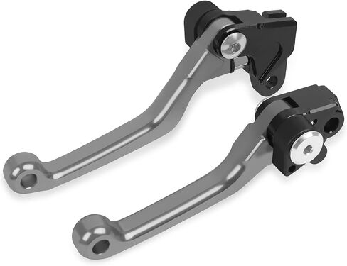 Short Brake Clutch Lever Sets CNC Aluminum Compatible with Suzuki RM-Z450 2005-2020 RM-Z250 2007-2020 2 Finger Levers Motorcycle Accessories in Saudi Arabia