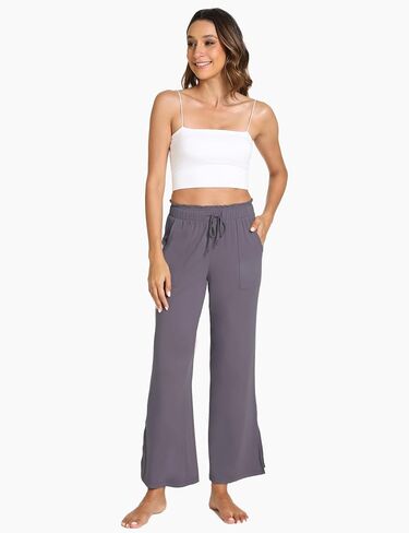 GYS Women's Bamboo Viscose Pajama Pants Soft Lightweight Lounge Pants with Pockets in Saudi Arabia