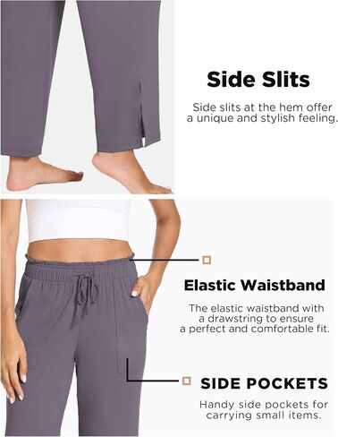 GYS Women's Bamboo Viscose Pajama Pants Soft Lightweight Lounge Pants with Pockets in Saudi Arabia