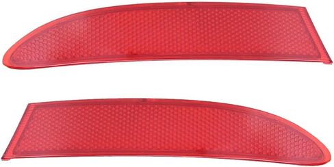 1 زوج X3 F25 2011-2014 المصد الخلفي عاكس أحمر 63147217315 63147217316 عاكسات الضوء الخلفي ملحق مناسب لـ X3 F25 2011-2014. (يسار ويمين) in Kuwait