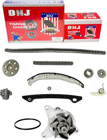طقم توقيت DNJ TK4320WP مع مضخة مياه لـ 13-17 فورد / L4 / 2.5L / 152 DOHC 16V DURATEC, DURATEC, i-VCT in Kuwait